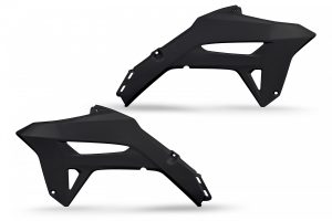 UFO radiator kappen Zwart Honda CRF 250R 2022- & CRF 450R 2021-