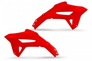 UFO radiator kappen Rood Honda CRF 250R 2022- & CRF 450R 2021-