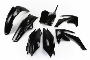 UFO plastic kit Zwart Honda CRF 250R 2011-2013 & CRF 450R 2011-2012