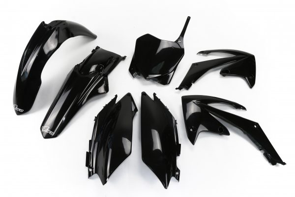 UFO plastic kit Zwart Honda CRF 250R 2011-2013 & CRF 450R 2011-2012