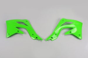 UFO radiator kappen Groen Kawasaki KX 450F 2012-2015