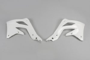 UFO radiator kappen Wit Kawasaki KX 450F 2012-2015