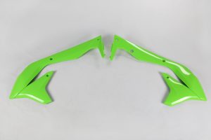 UFO radiator kappen Groen Kawasaki KX 450F 2016-2018