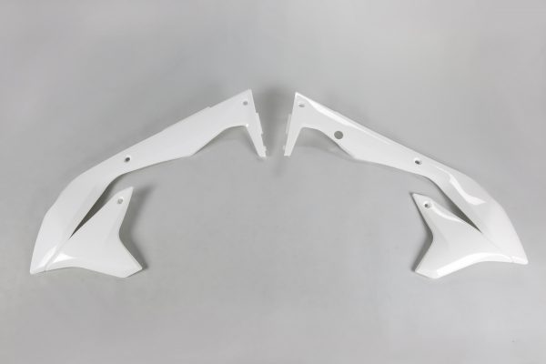 UFO radiator kappen Wit Kawasaki KX 450F 2016-2018