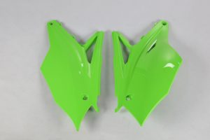UFO Zijnummerborden Groen Kawasaki KX 250F 2017-2020 & KX 450F 2016-2018