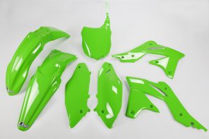 UFO plastic kit Groen Kawasaki KX 250F 2013-2016