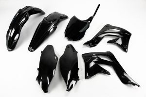 UFO plastic kit Zwart Kawasaki KX 450F 2013-2015