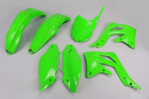 UFO plastic kit Groen Kawasaki KX 450F 2013-2015