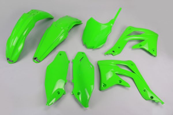 UFO plastic kit Groen Kawasaki KX 450F 2013-2015