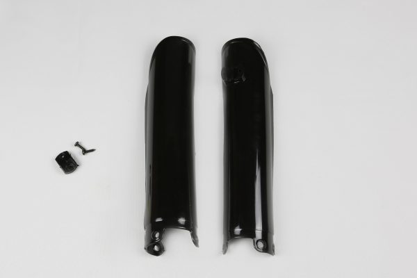 UFO voorvork beschermers Zwart KTM EXC 125/200 00-07 & EXC 250 99-07 & EXC 300 98-07 & EXC 380 00-01 & EXC-F 250/400/450/525 00-07 & SX 125/250 00-07 & SX 200 03-04 & SX-F 250 06-07