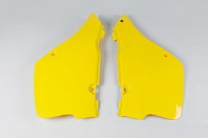 UFO zijnummerborden Geel Suzuki RM 125 1989-1992