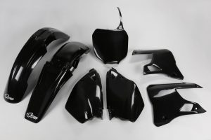 UFO plastic kit Zwart Yamaha YZ 125/250 00-01