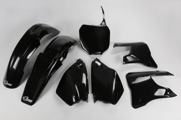 UFO plastic kit Zwart Yamaha YZ 125/250 00-01