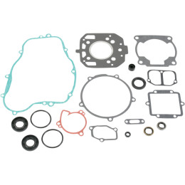 All Balls Complete Gasket kit with oil seal kit Kawasaki KX 125 1985-1986