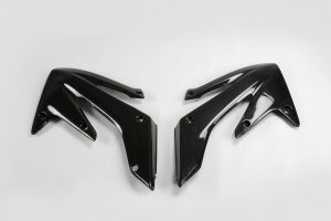 UFO radiator kappen Zwart Honda CRF 250R 2004-2009 & CRF 250X 2004-2017