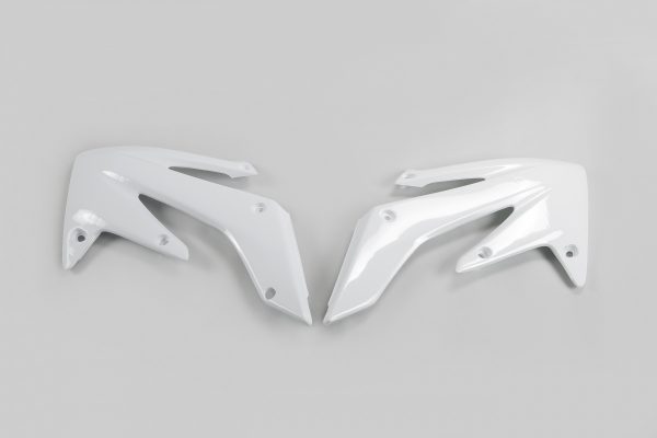 UFO radiator kappen Wit Honda CRF 250R 2004-2009 & CRF 250X 2004-2017