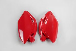 UFO zijnummerborden Rood Honda CRF 250R 04-05