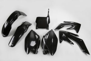UFO plastic kit Zwart Honda CRF 250R 2006-2007