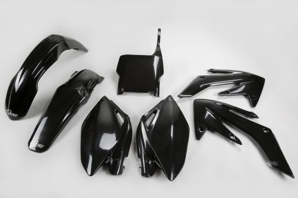 UFO plastic kit Zwart Honda CRF 250R 2006-2007