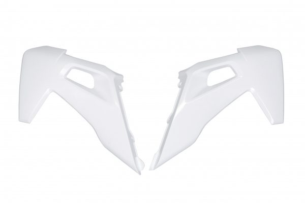 UFO radiator kappen Wit 2020 Husqvarna TC/FC 125/250/350/450 19- & FE/TE 125/150/250/300/450/501 20-