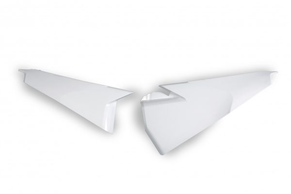 UFO Bovenste Zijnummerborden Wit 2020 Husqvarna TC/FC 125/250/350/450 19- & TE 250/300 20- & FE 250/350/450/501 20-