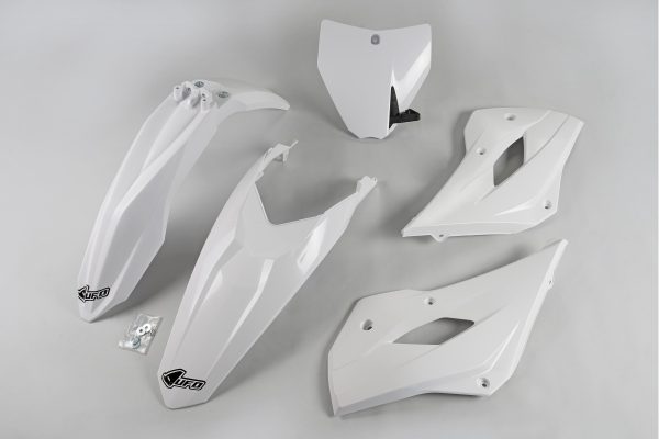UFO plastic kit OEM/Wit Husqvarna TC 85 2014-2017