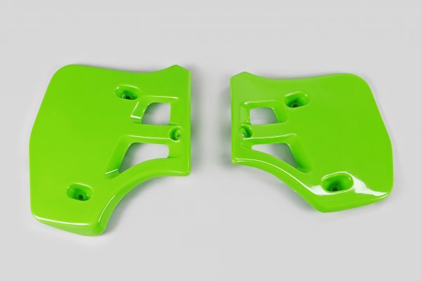 UFO radiator kappen Groen Kawasaki KX 250 1988-1989 & KX 500 1988-2002