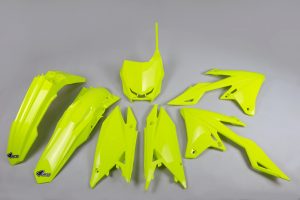 X-Fun plastic kit Fluor Geel Suzuki RM-Z 250 2019- & RM-Z 450 2018-