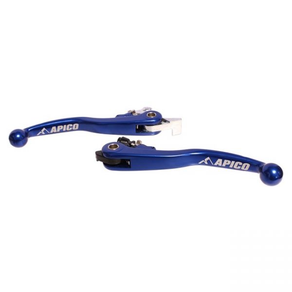 Apico klaphendel set blauw Husqvarna TC 125/250 2018 & FC 250/350/450 2018 & TE 250i/300i 18-20 & FE 250/350/450/501 18-20