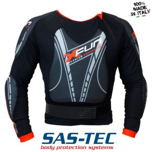 X-Fun X Project harnas bodyprotector zwart Maat L/XL