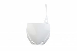 UFO voornummerplaat Wit Yamaha YZ 65 2019- & YZ 85 2015-