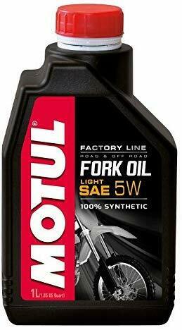 Motul Factory Line voorvork olie 5W 1 Liter