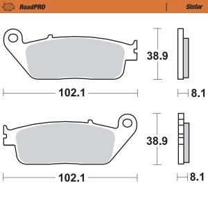 Moto Master voor remblokken Road Pro Sinter 402501