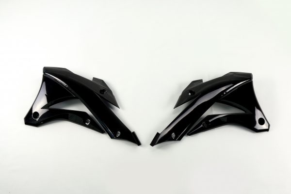 UFO radiator kappen Zwart Kawasaki KX 85 2014-