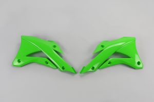 UFO radiator kappen Groen Kawasaki KX 85 2014-
