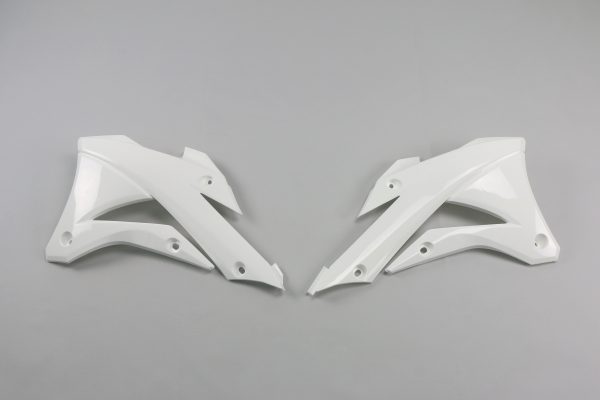 UFO radiator kappen Wit Kawasaki KX 85 2014-