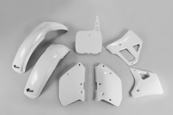 UFO plastic kit Wit/OEM Yamaha YZ 125 1989-1990 & YZ 250/360 1989