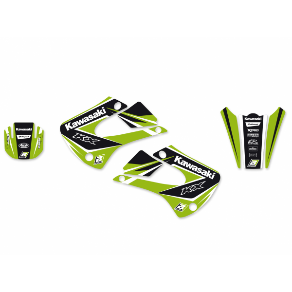 Blackbird Dream 4 stickerset 3 delig Kawasaki KX 85 2001-2013