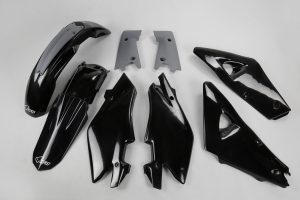 UFO plastic kit Zwart Husqvarna WR/CR 125/250 2005