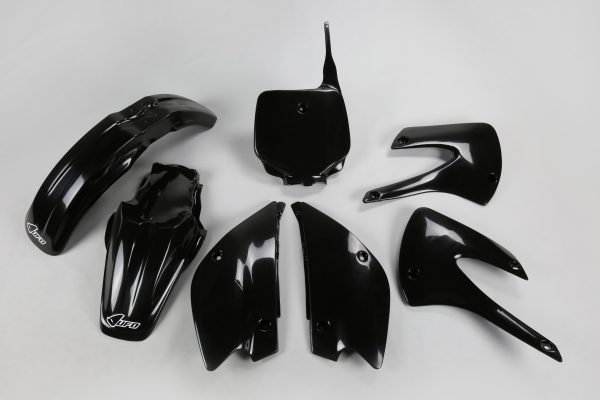 UFO plastic kit Zwart Kawasaki KX 85 2001-2013