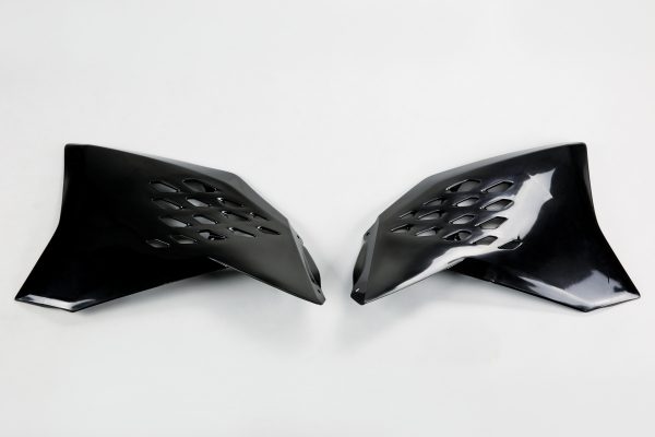 UFO radiator kappen Zwart KTM SX/SX-F 125-450 2007-2010 & EXC/EXC-F 125-450 2008-2011