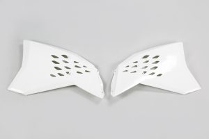 UFO radiator kappen Wit KTM SX/SX-F 125-450 2007-2010 & EXC/EXC-F 125-450 2008-2011