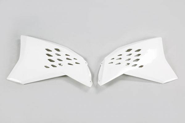 UFO radiator kappen Wit KTM SX/SX-F 125-450 2007-2010 & EXC/EXC-F 125-450 2008-2011