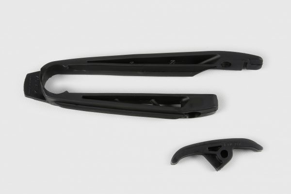 UFO Swingarm geleider zwart KTM SX/SX-F 125/144/150/250/450/505 07-10 & EXC/EXC-F 125/200/250/400/450/530 08-11