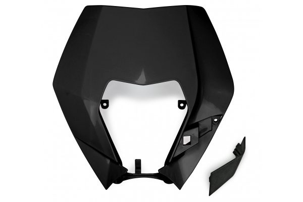 UFO koplamp plastic Zwart KTM EXC/EXC-F 125-500 2009-2013
