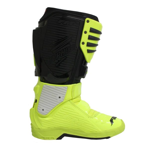 FM Typhoon 3 MX Laarzen Fluor Geel / Zwart 2022 collectie - Afbeelding 3
