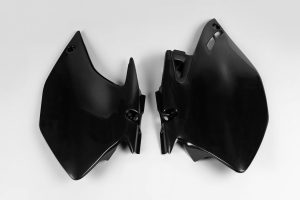 UFO Zijnummerborden Zwart Yamaha WR 250F 2007-2014 & WR 450F 2007-2011