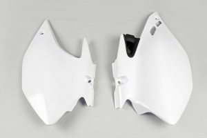UFO Zijnummerborden Wit Yamaha WR 250F 2007-2014 & WR 450F 2007-2011