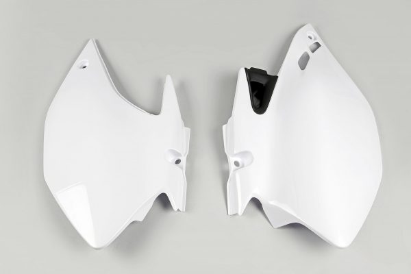 UFO Zijnummerborden Wit Yamaha WR 250F 2007-2014 & WR 450F 2007-2011