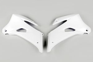 UFO radiator kappen Wit Yamaha WR 250F 2007-2014 & WR 450F 2007-2011